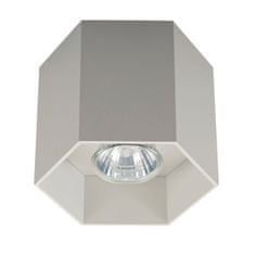VK Leading Light 64174-013108 Bodové stropné svietidlo GU10 hexagón 12,6 cm IP20 Farba: Biela