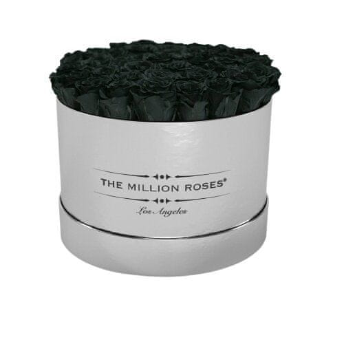 The Million Roses  Stredný box - čierne trvácne ruže