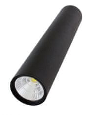Kaxl LED závesné svetlo, čierna tuba 8W, 230V ZD74G