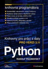 Rudolf Pecinovský: Python - knihovny pro práci s daty pro verzi 3.11