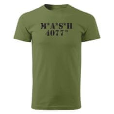 Grooters Pánske tričko M.A.S.H. - Scratched Logo Veľkosť: L