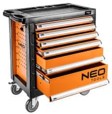 NEO TOOLS Dielenský vozík nevybavený, 6 zásuviek - NEO tools 84-223