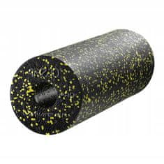 4FIZJO Masážny valček EPP 45 cm (Foam Roller), čierna a žltá