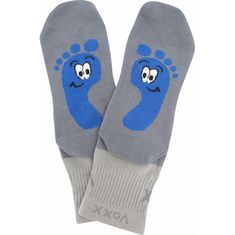 Voxx 3PACK ponožky sivé (Barefootan-grey) - veľkosť S