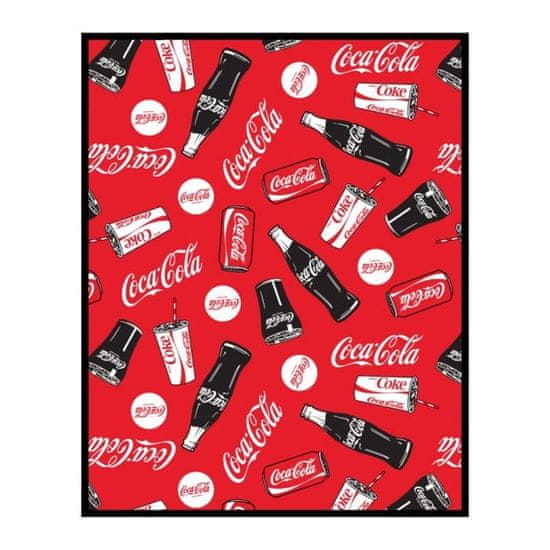 E plus M Coral fleece deka Coca-Cola