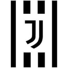 Carbotex Veľká fleecová deka Juventus FC - Black & White