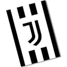 Carbotex Veľká fleecová deka Juventus FC - Black & White