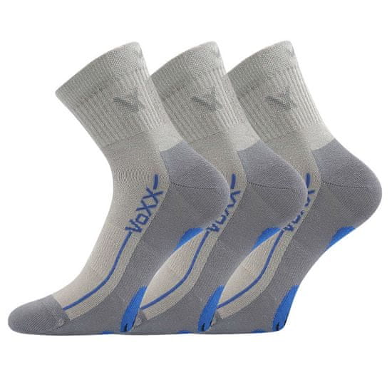 Voxx 3PACK ponožky sivé (Barefootan-grey)