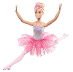 Barbie Svietiaca magická baletka s ružovou sukňou HLC25