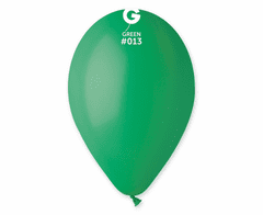 GoDan Latexový balón Pastelový 10" / 25 cm - tmavo zelená