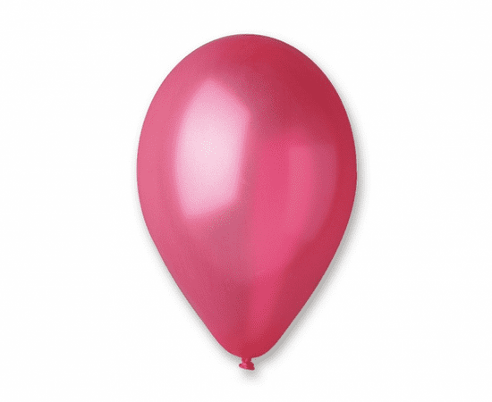 GoDan Latexový balón Metalizovaný 12" / 30 cm - červená