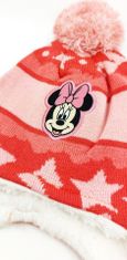 SETINO Dievčenská čiapka s brmbolcom "Minnie mouse" ružová  52 cm Ružová