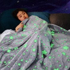 Cool Mango Čarovná deka, ktorá žiari v tme - glowblanket