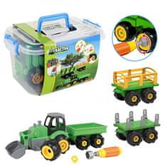 Toi Toys Toi Toys Traktor šroubovací v boxe