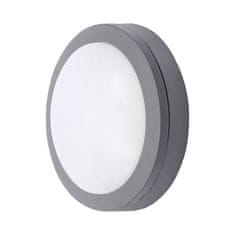 Solight Solight LED vonkajšie osvetlenie guľaté, šedej, 13W, 910lm, 4000K, IP54, 17cm WO746