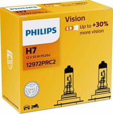 Philips Philips H7 12V 55W PX26d Vision plus 30% 2ks 12972PRC2