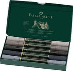 Faber-Castell Popisovače akvarelové A.Dürer set 5 farieb set Grey tones