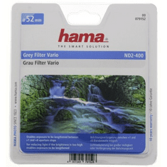 HAMA filter sivý Vario ND2-400, 52 mm