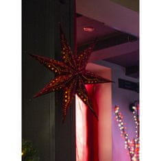 Retlux Vianočné osvetlenie RXL 338 hvězda červená 10LED WW