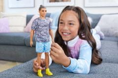 Mattel Barbie Model Ken 204 - Tričko s kašmírovým vzorom DWK44