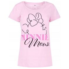 E plus M Dámske dlhé pyžamo Minnie Mouse - ružové