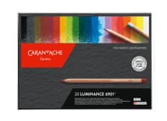 Caran´d Ache Sada farebných pasteliek "Luminance 6901", 20 rôznych farieb, 6901.720