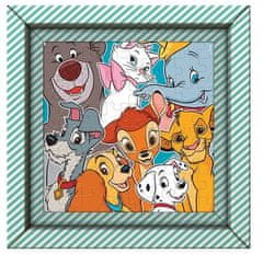 Clementoni puzzle s rámom 60ks Disney zvieratká