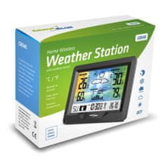 GreenBlue Farebná bezdrôtová meteorologická stanica so systémom DCF GB540