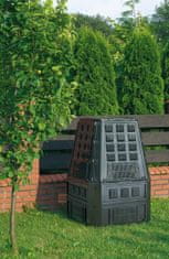 nabbi Záhradný kompostér IKEL630C 630 l - čierna