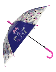Eplusm Automatický dáždnik Pink Minnie Mouse