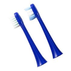 Oxe Elektrická sonická zubná kefka Sonic T1, cestovné púzdro a 2x náhradná hlavica, modrá