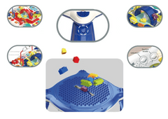 Lean-toys Interaktívna učebná tabuľka Modré dopravné prostriedky Cestná doprava