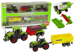 shumee Sada poľnohospodárskych strojov, poľnohospodárske vozidlá, 6 traktorov