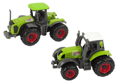 Lean-toys Sada poľnohospodárskych strojov Poľnohospodárske vozidlá 6 kusov Traktor