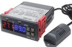 HADEX Digitálny termostat a hygrostat STC-3028, napájanie 230VAC
