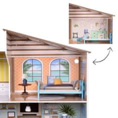 Teamson Olivia's Little World - Stredomorský domček pre bábiky Dreamland - viacfarebný