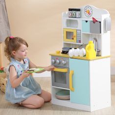 Teamson Teamson Kids - Kuchyňa na hranie Little Chef Florence Classic - biela/zelená/žltá