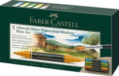 Faber-Castell Popisovače akvarelové A.Dürer set 5 farieb set Plein Air