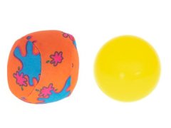 KIK Catch ball - 2x tanier + 2x loptička plast KX6184