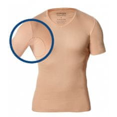 Pánske neviditeľné tričko béžové (145685-410) - veľkosť M