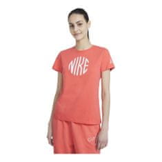 Nike Tričko výcvik oranžová M Logo