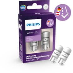 Philips Philips LED W5W 12V 0,9W Ultinon Pro6000 6000K 2ks 11961HU60X2