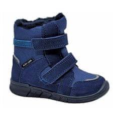 Detská zimná vychádzková obuv Natan modrá (Veľkosť 35)