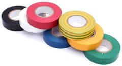 XLtools Izolačná páska PVC 19 mm x 20 m, 10 farieb, cena za 10 ks, XL-TOOLS