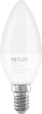 Retlux RLL 429 C37 E14 sviečka 8W WW