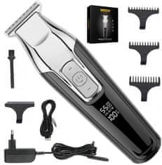 Enzo WMARK kadeřnický holící strojek HC011 elektrický zastřihovač na vlasy holící strojek na vlasy bradu hlavu