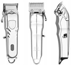 Enzo WMARK kadernícky holiaci strojček NG-110 elektrický zastrihávač na vlasy holiaci strojček na vlasy bradu hlavu