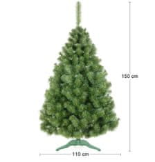 nabbi Vianočný stromček Christee 11 150 cm - zelená