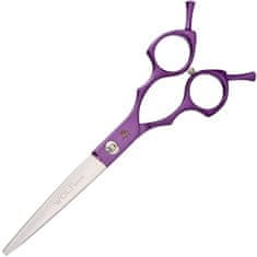 Enzo Kadeřnické nůžky na stříhání srsti 6,5 Purple