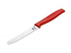 Böker Manufaktur 03BO002R nôž na pečivo 10,5 cm, červená farba